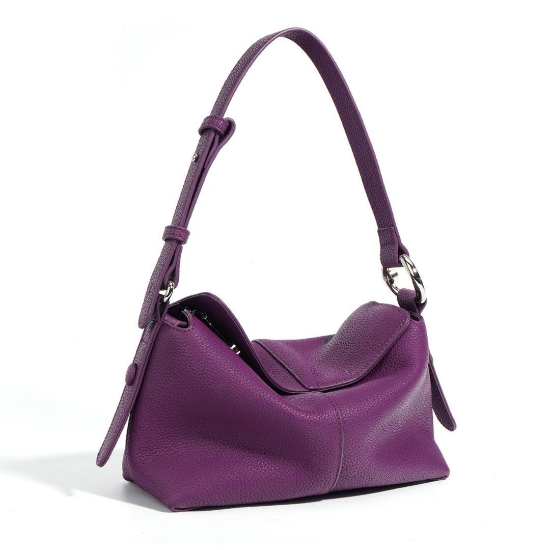 Leather Underarm Crossbody Shoulder Bag