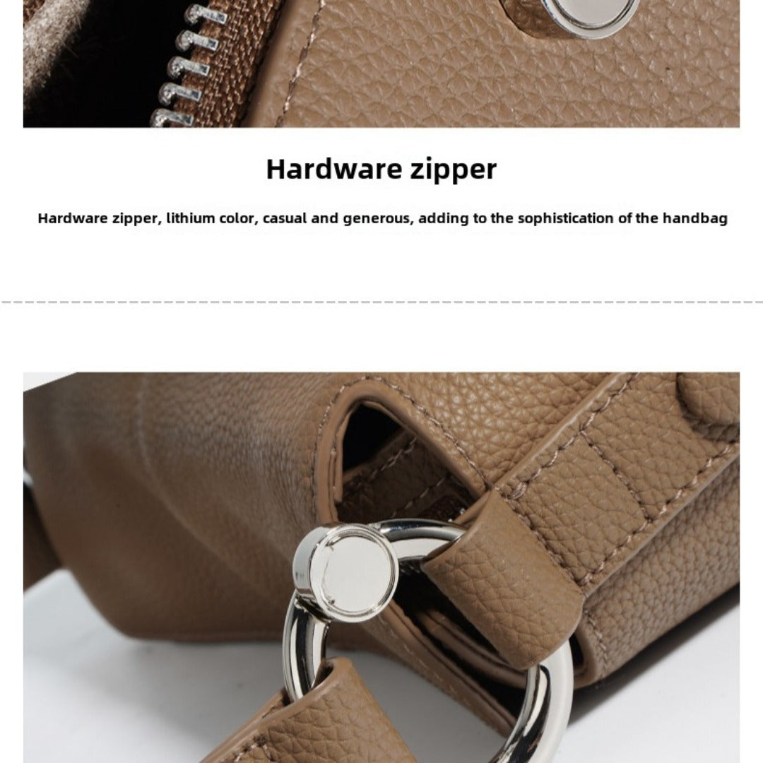 Leather Underarm Crossbody Shoulder Bag