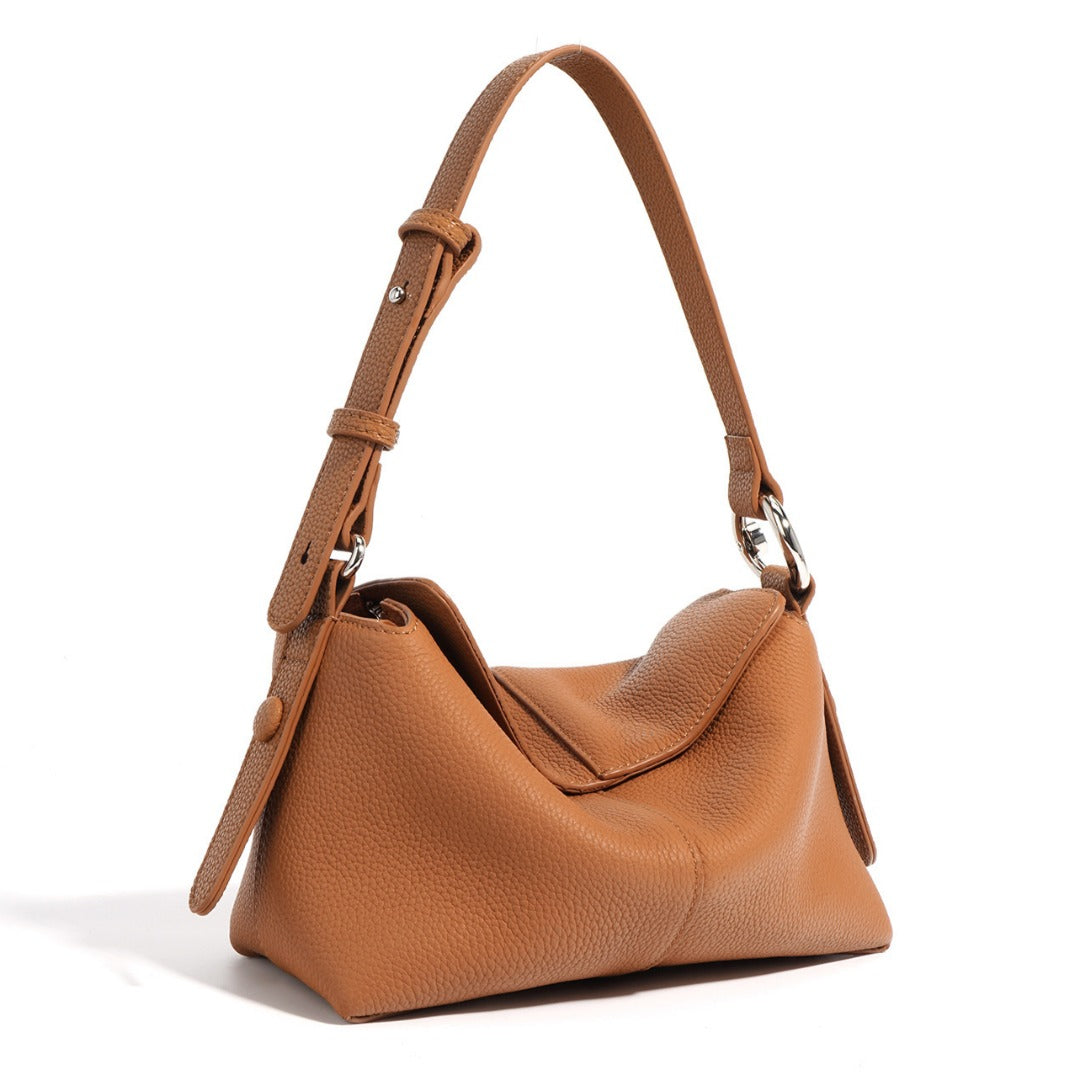 Leather Underarm Crossbody Shoulder Bag