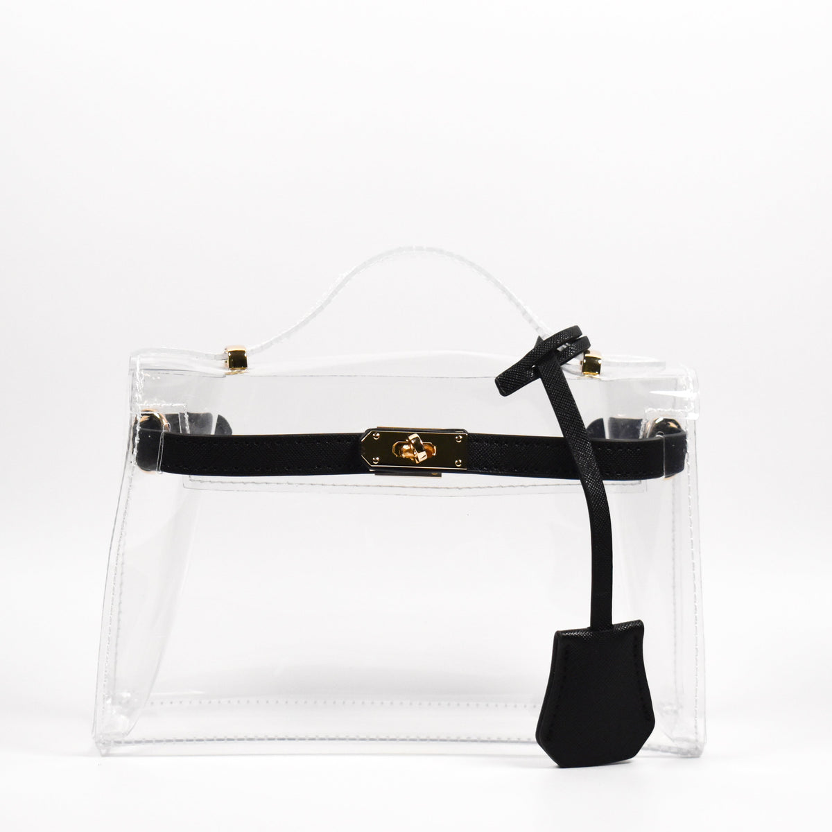 Mini Andrea Clear Stadium Top Handle Bag