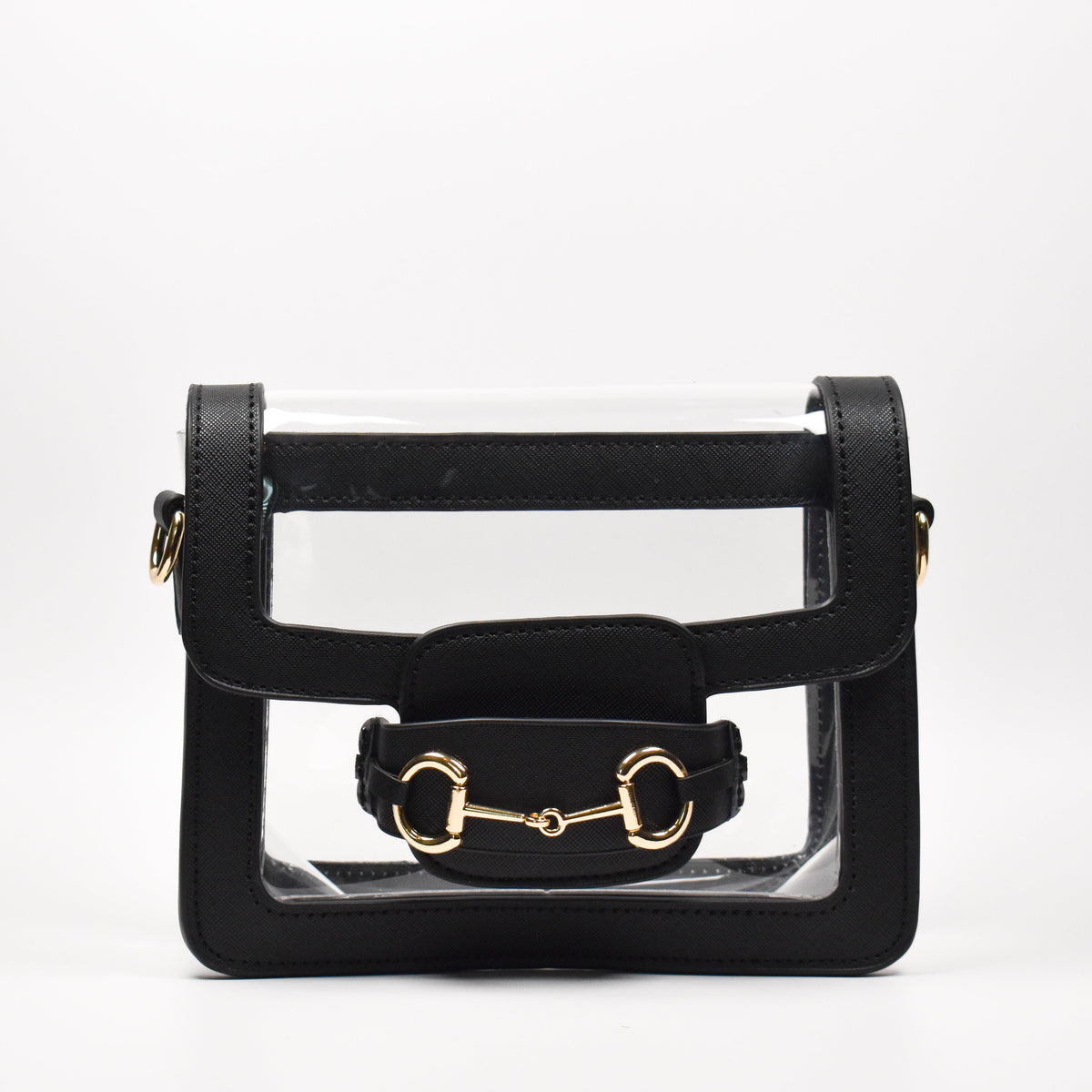 Ashley Clear Stadium Crossbody Handbag