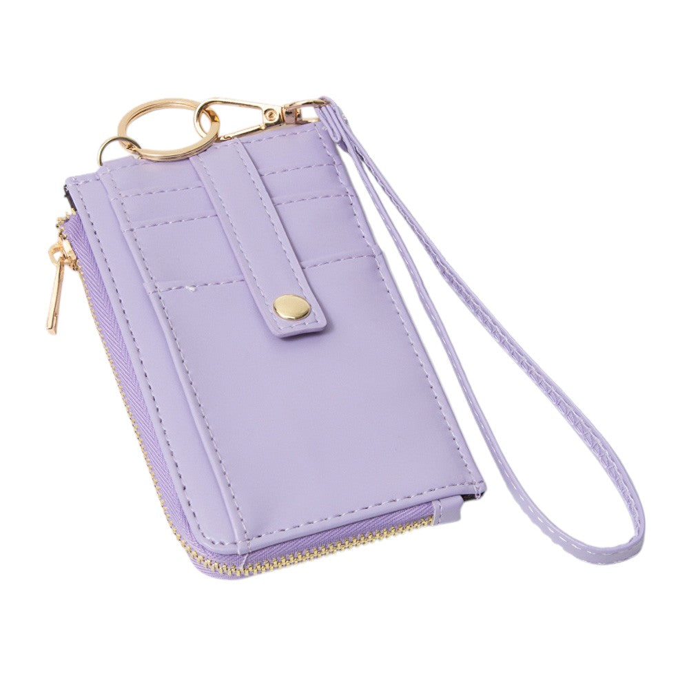 Basket-Weave Card Holder Wristlet