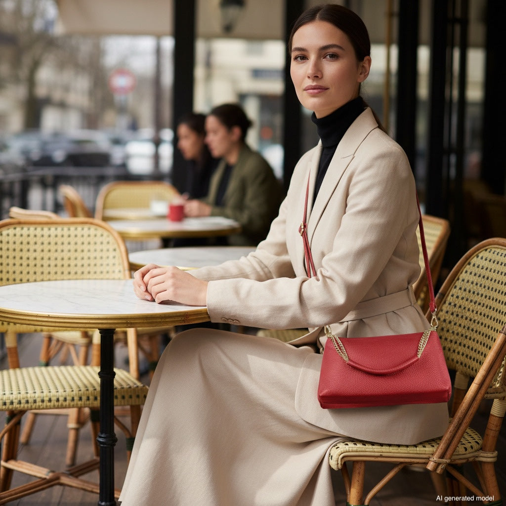 Milano Italian Leather Crossbody Bag