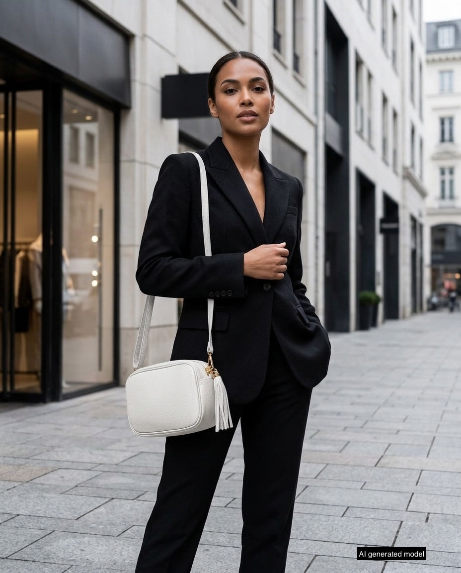 Parma Italian Leather Crossbody Bag