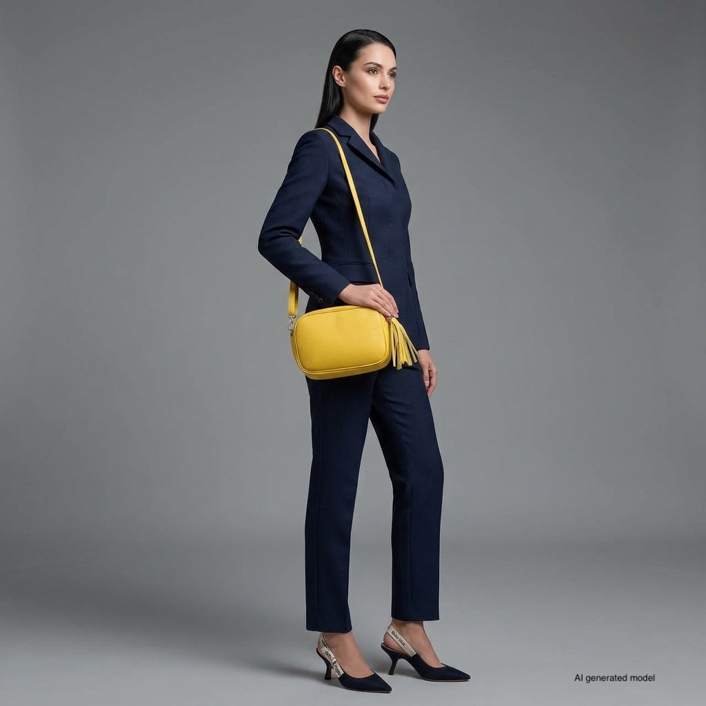Parma Italian Leather Crossbody Bag