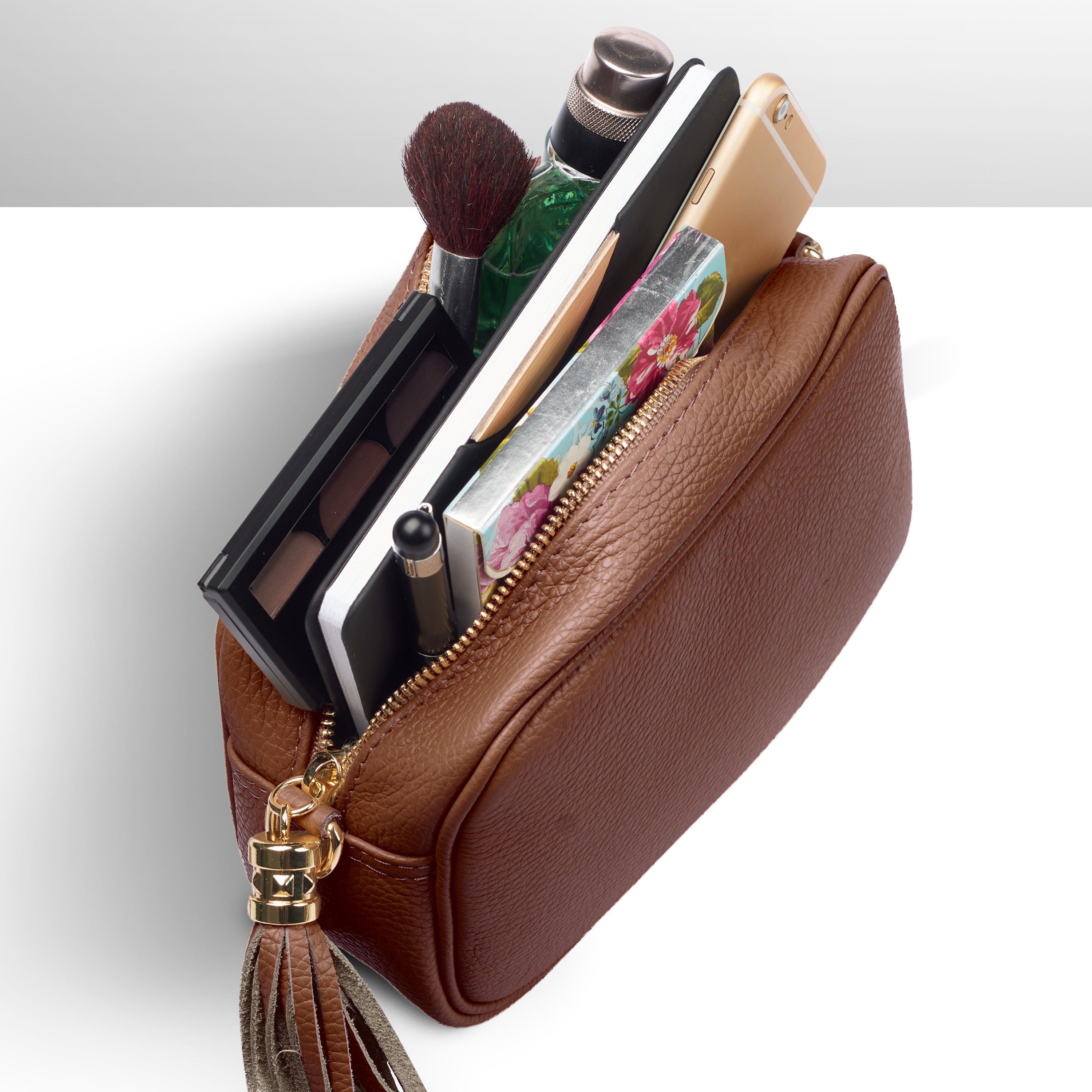 Parma Italian Leather Crossbody Bag
