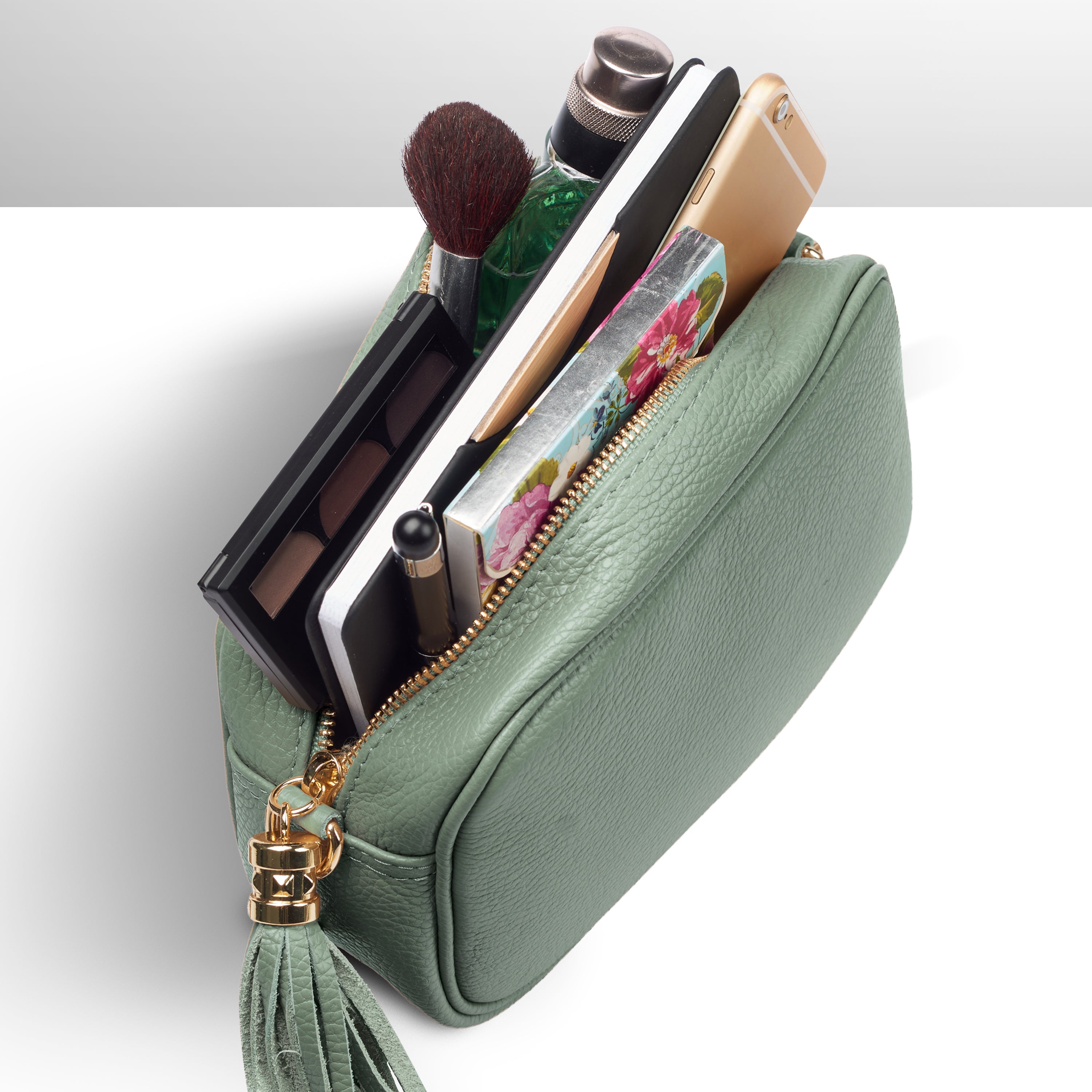 Parma Italian Leather Crossbody Bag