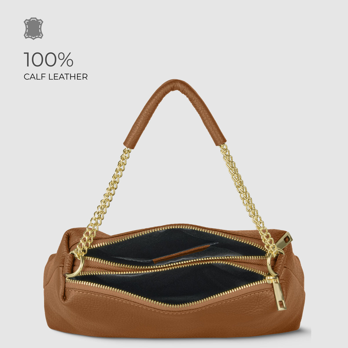 Milano Italian Leather Crossbody Bag