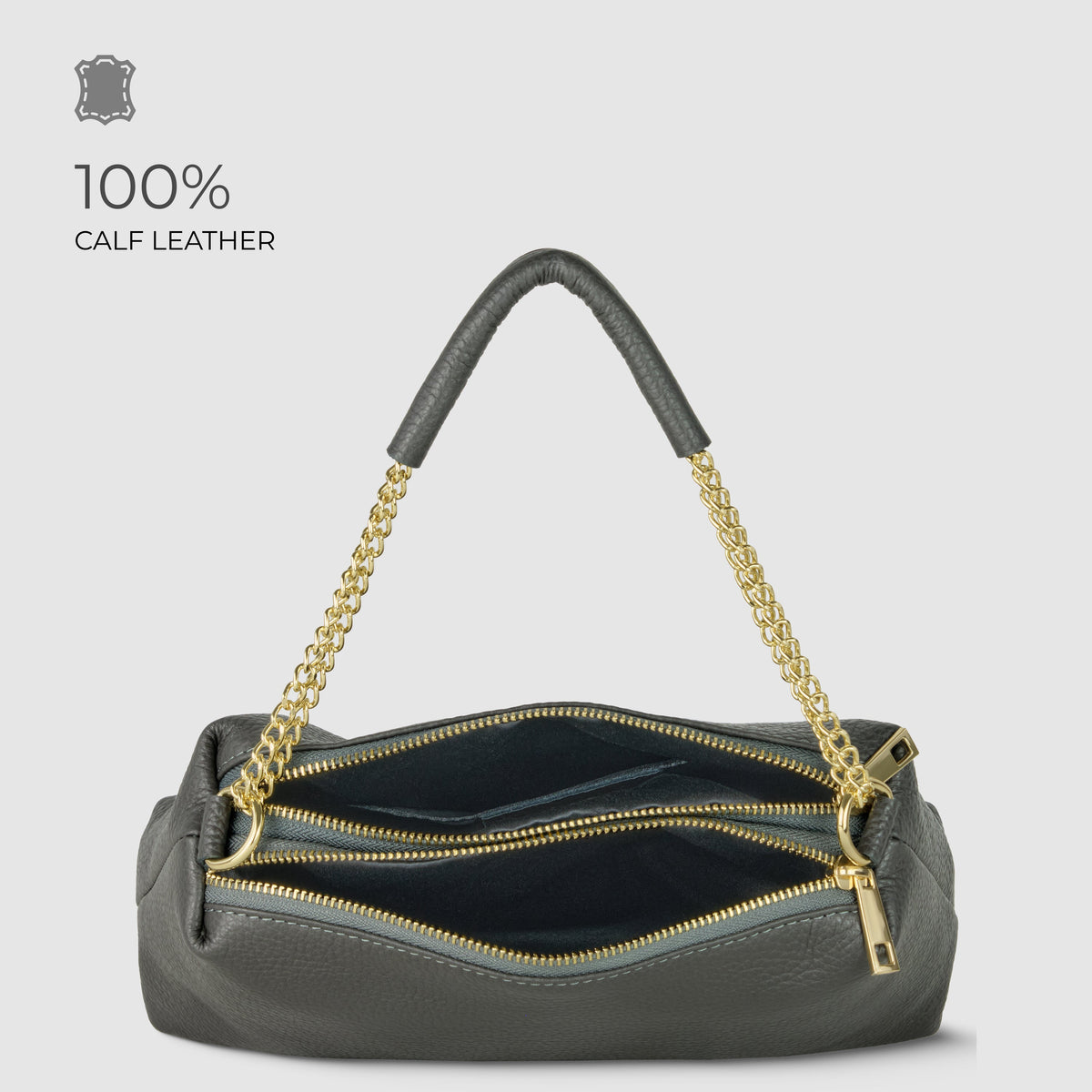 Milano Italian Leather Crossbody Bag