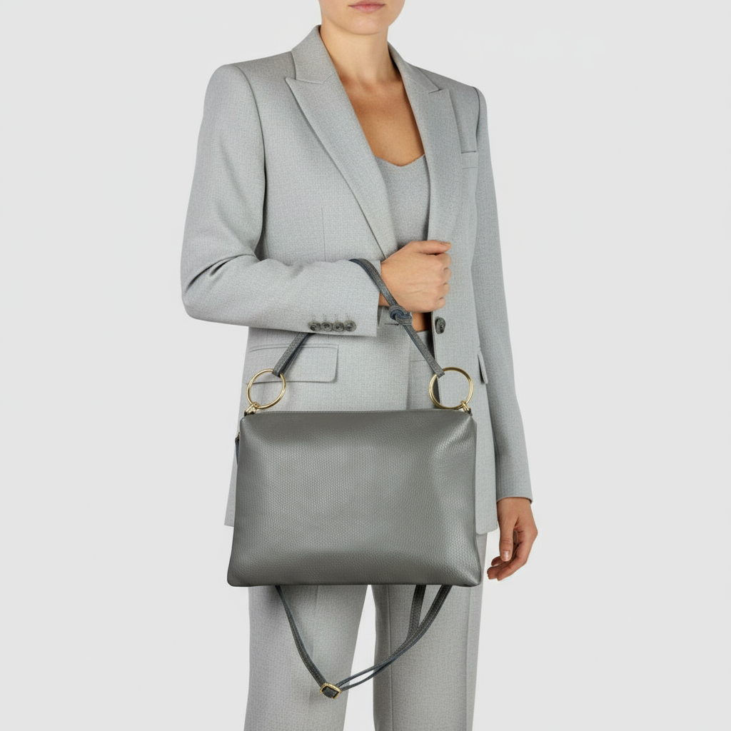 Livorno Italian Leather Shoulder Bag
