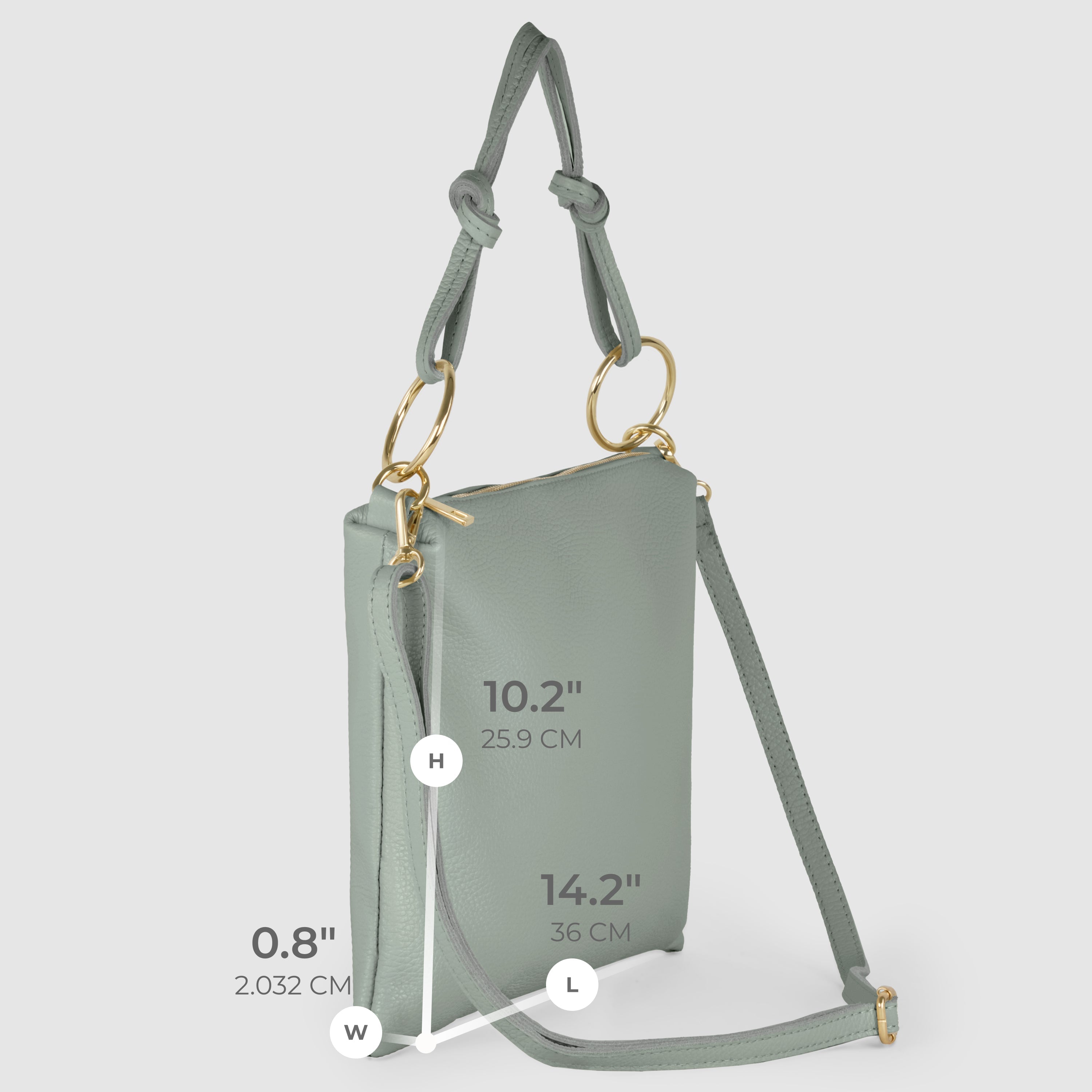 Livorno Italian Leather Shoulder Bag
