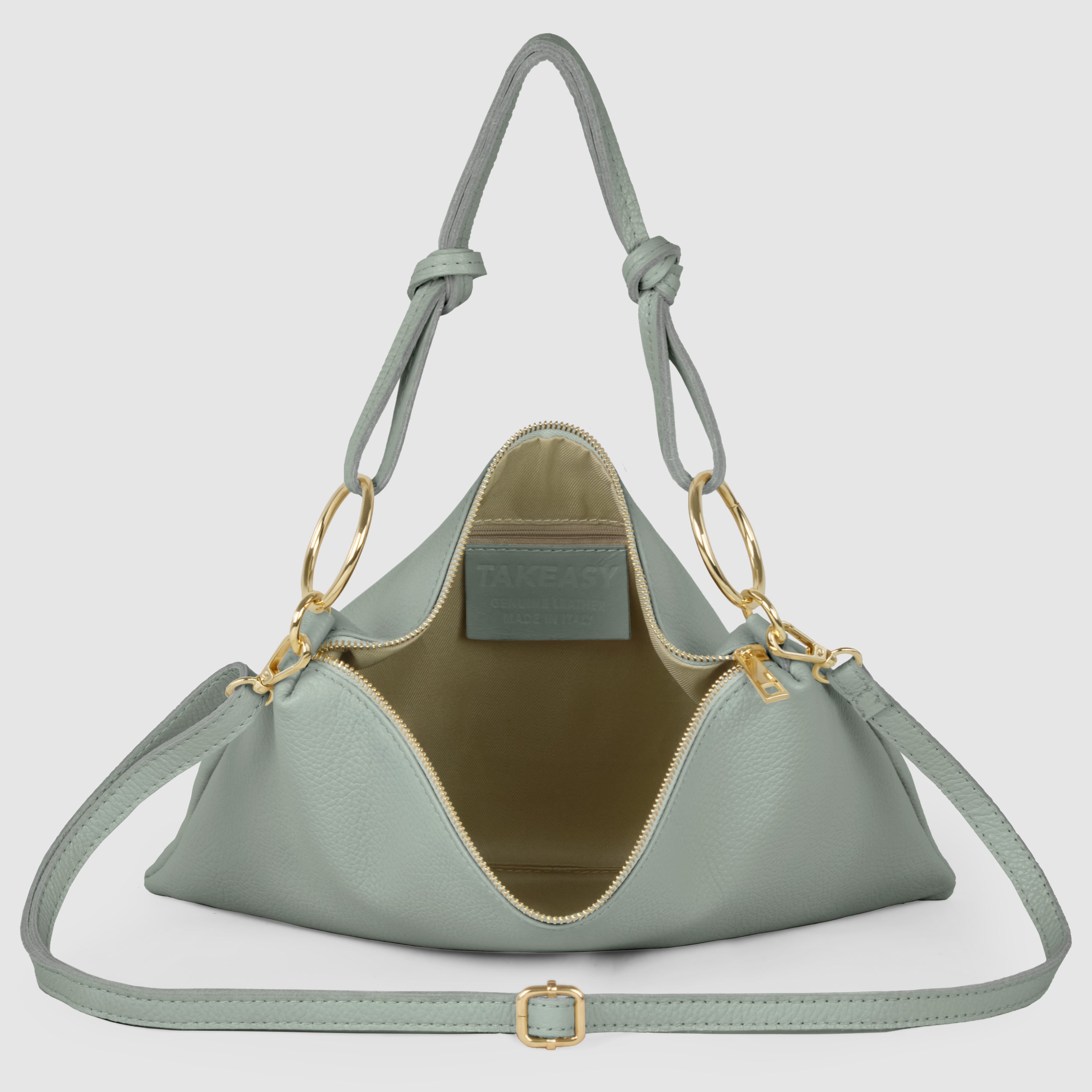 Livorno Italian Leather Shoulder Bag