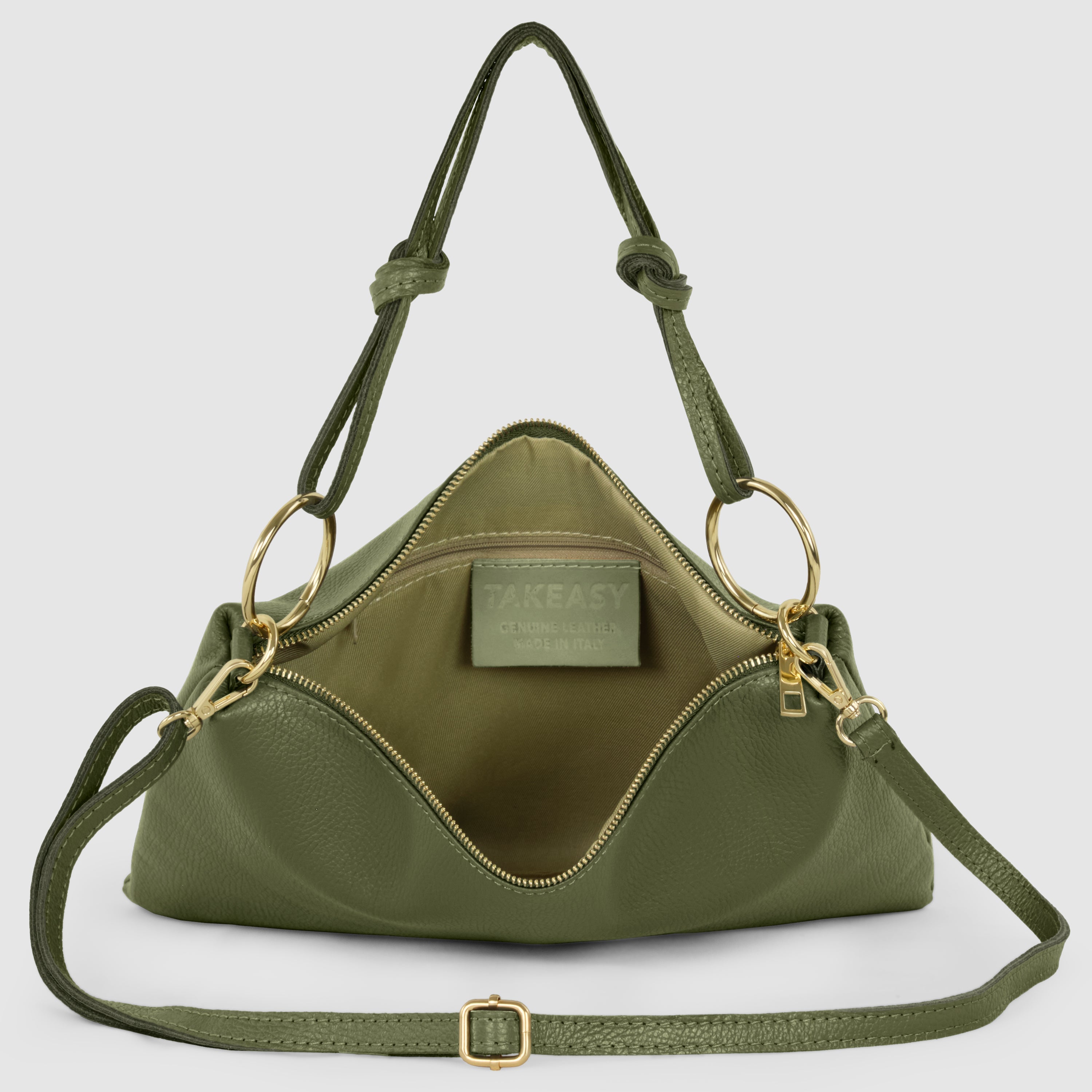 Livorno Italian Leather Shoulder Bag