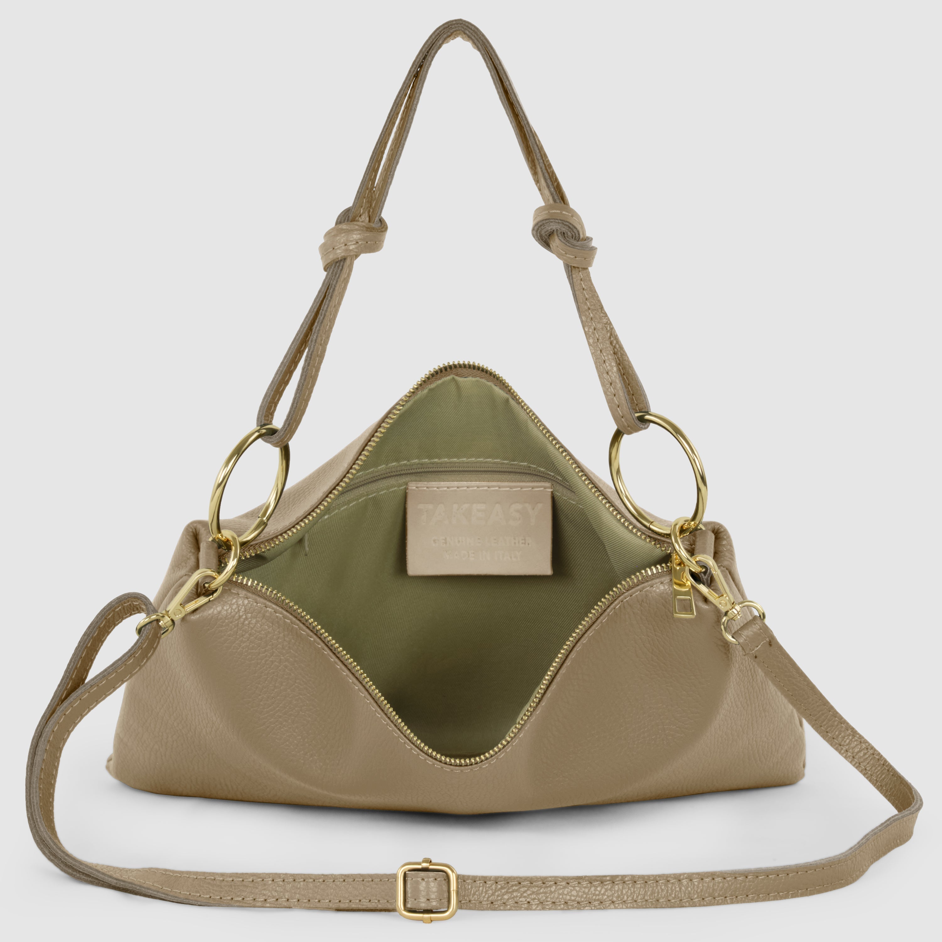 Livorno Italian Leather Shoulder Bag