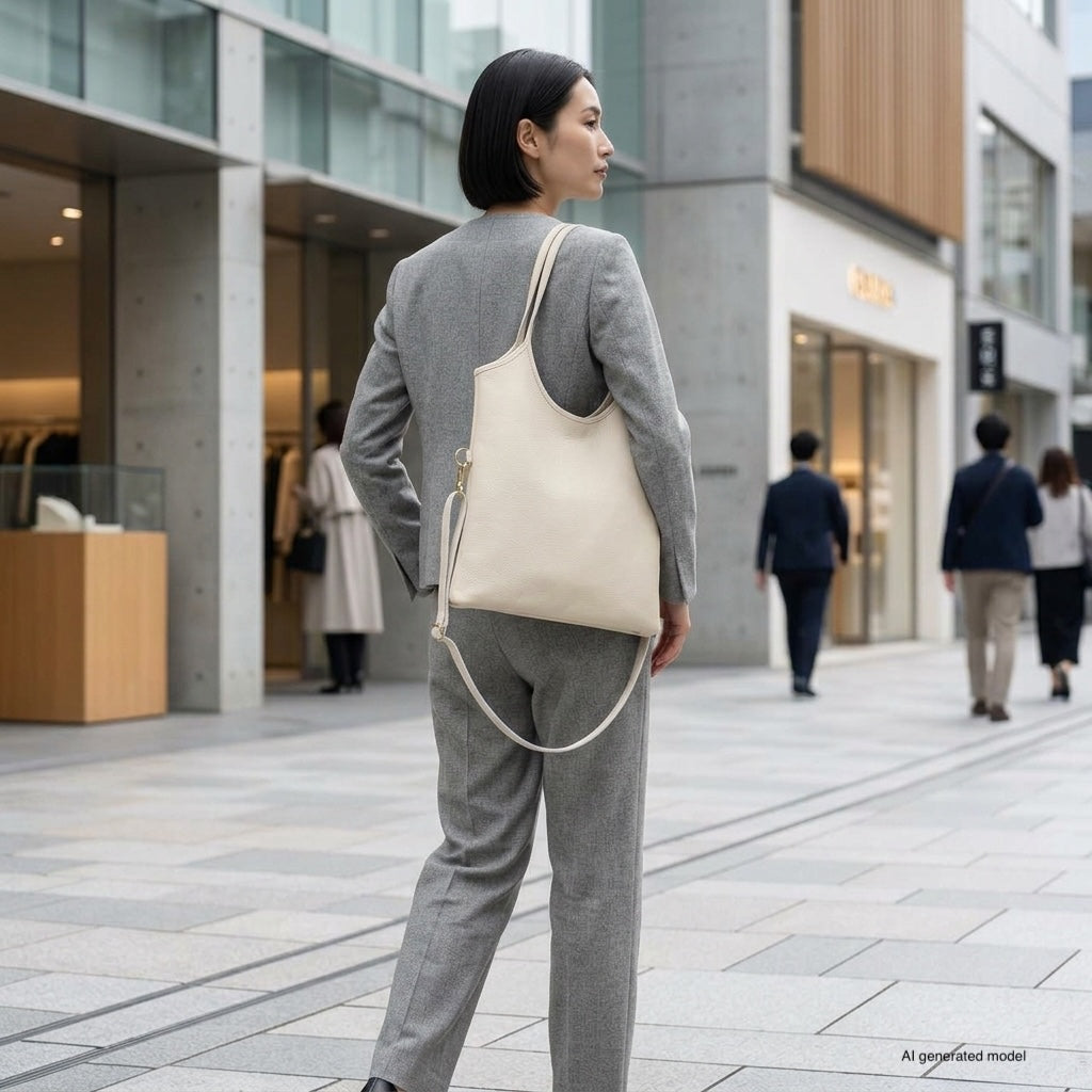 Matera Italian Leather Tote Bag