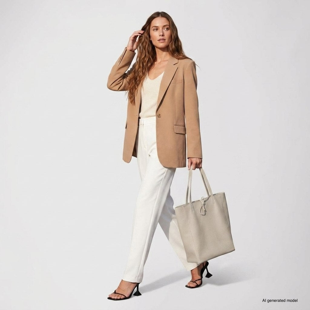 Firenze Italian Full-Grain Leather Tote