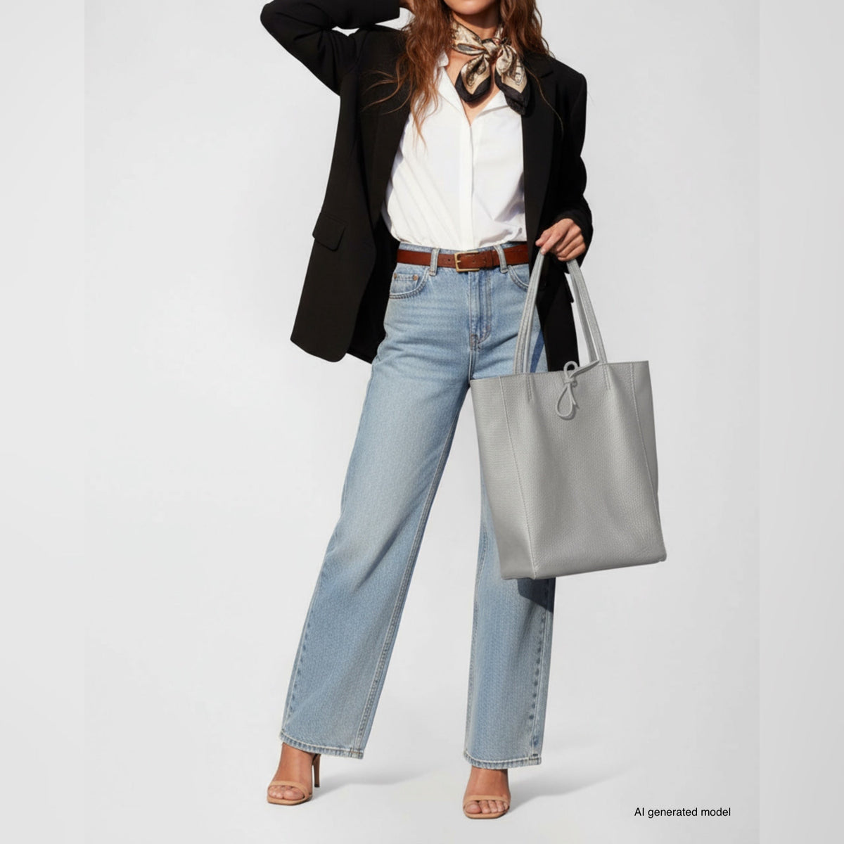 Firenze Italian Full-Grain Leather Tote