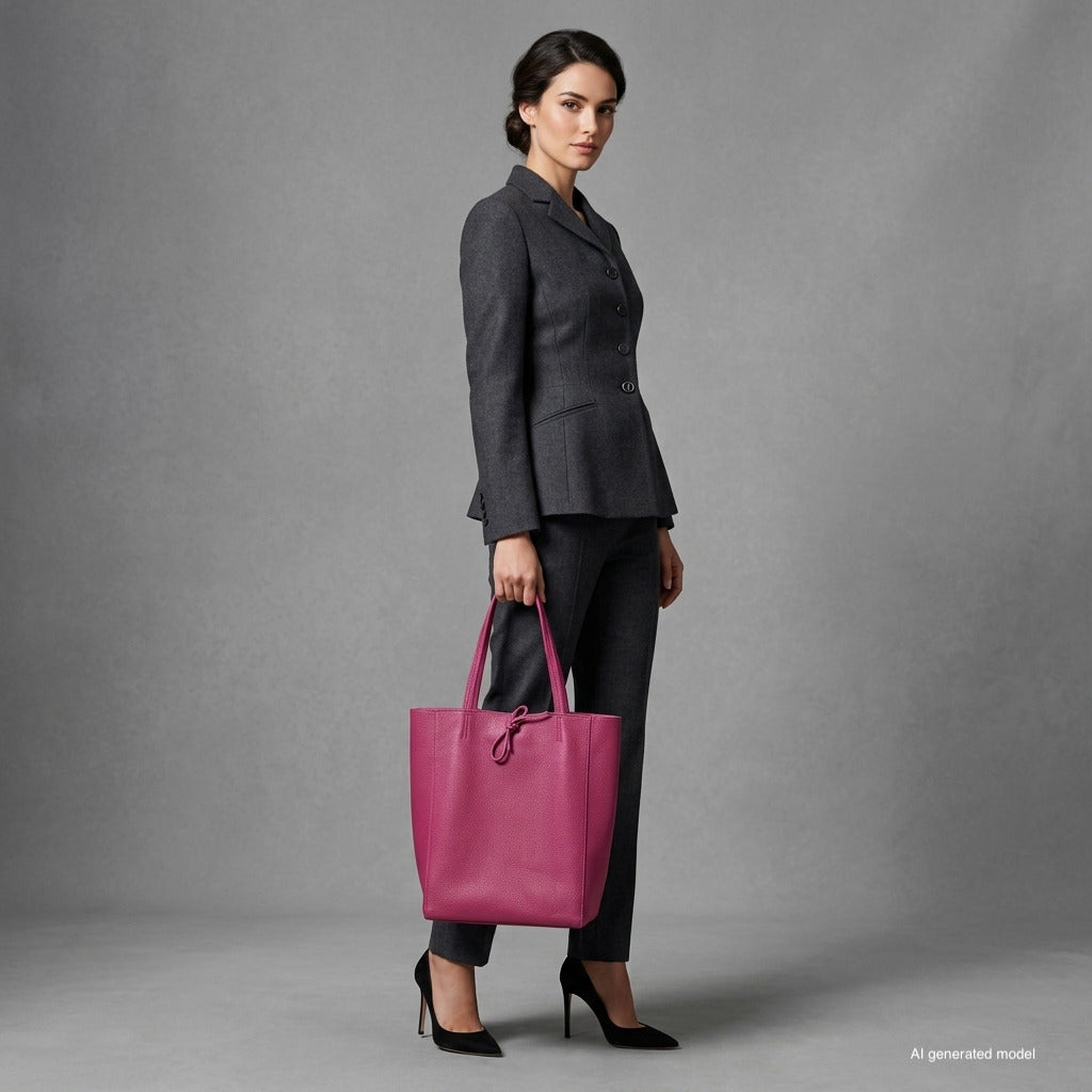 Firenze Italian Full-Grain Leather Tote