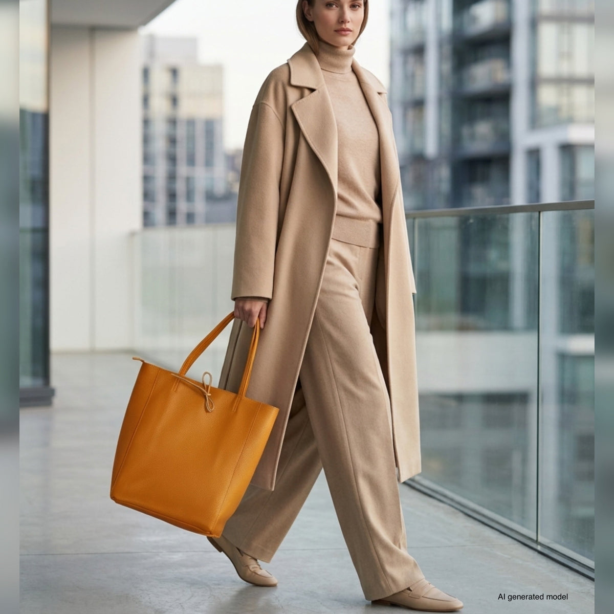 Firenze Italian Full-Grain Leather Tote