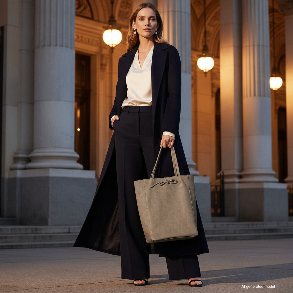 Firenze Italian Full-Grain Leather Tote
