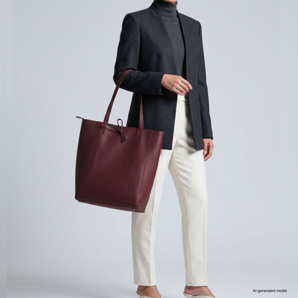 Firenze Italian Full-Grain Leather Tote