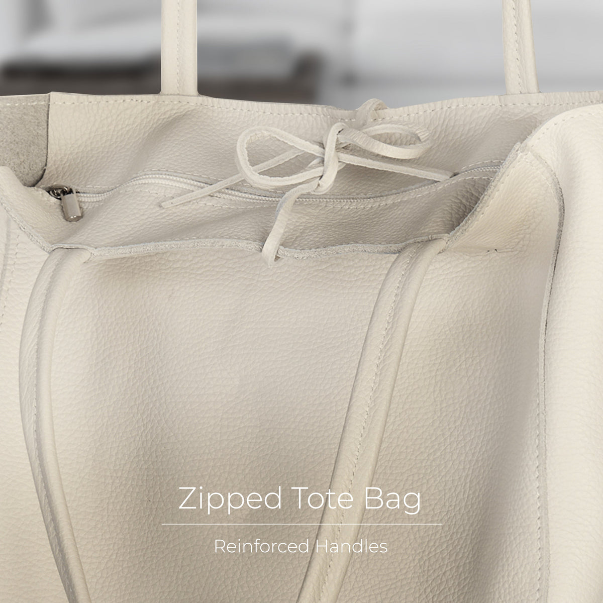 Firenze Italian Full-Grain Leather Tote