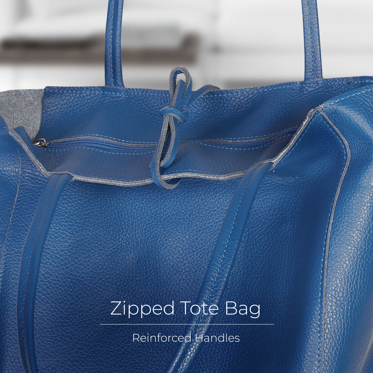 Firenze Italian Full-Grain Leather Tote