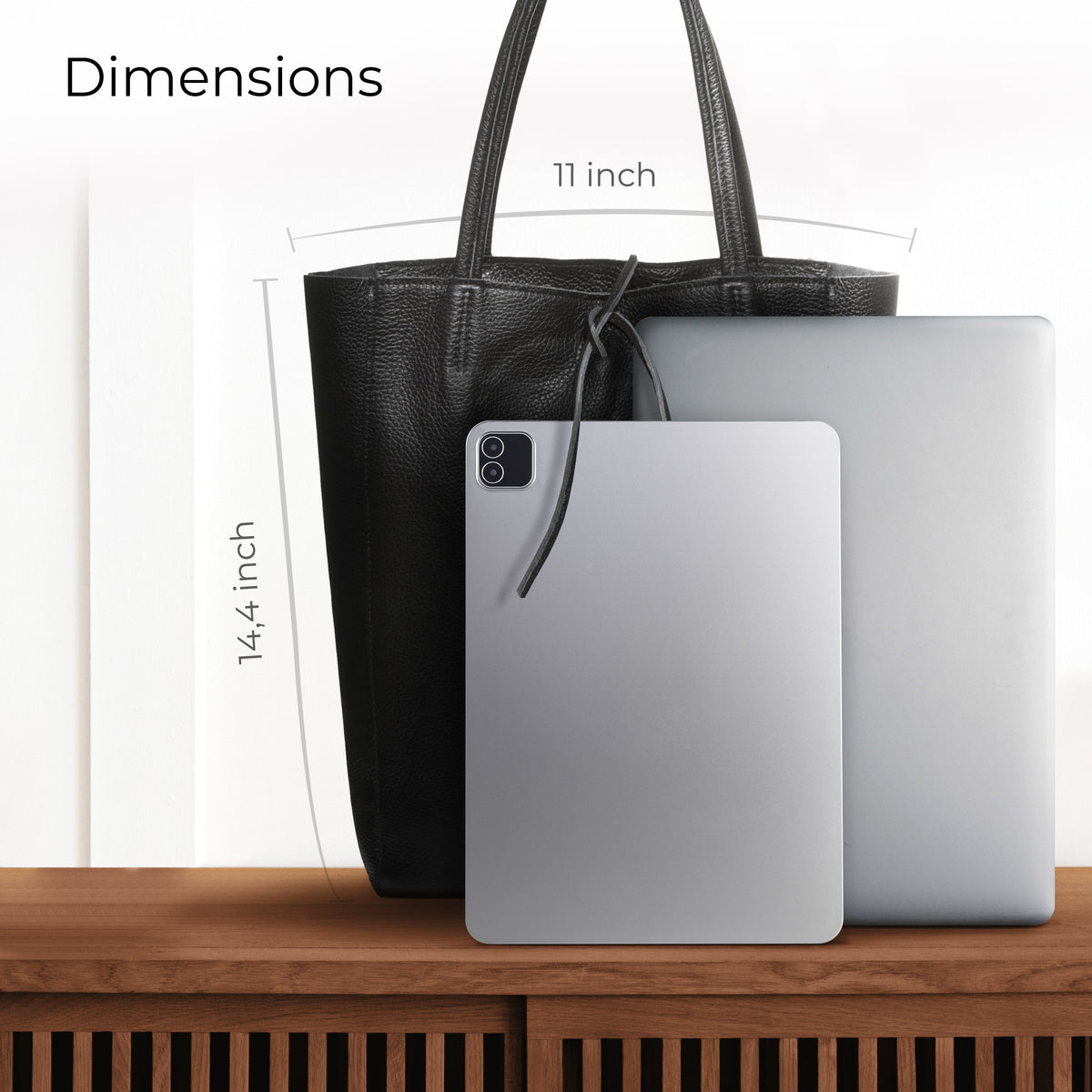 Firenze Italian Full-Grain Leather Tote