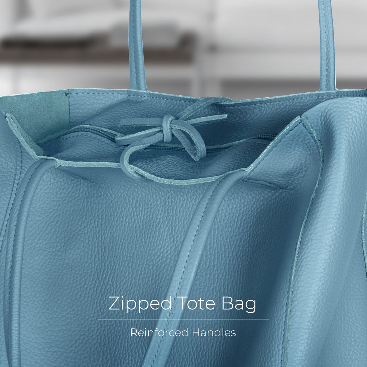 Firenze Italian Full-Grain Leather Tote