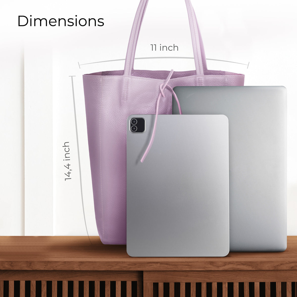 Firenze Italian Full-Grain Leather Tote