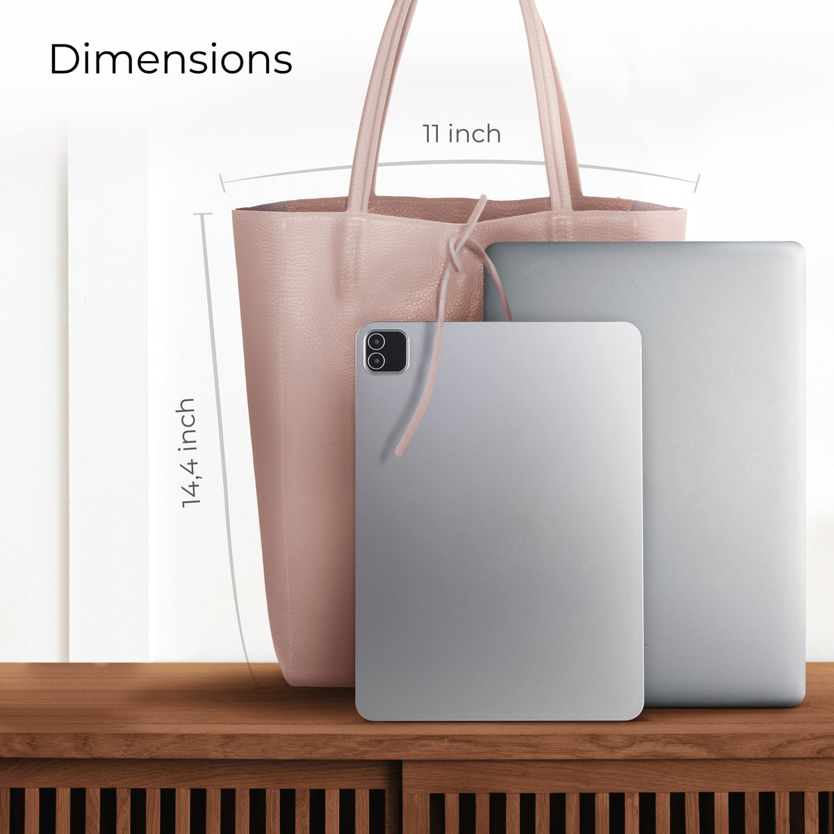Firenze Italian Full-Grain Leather Tote