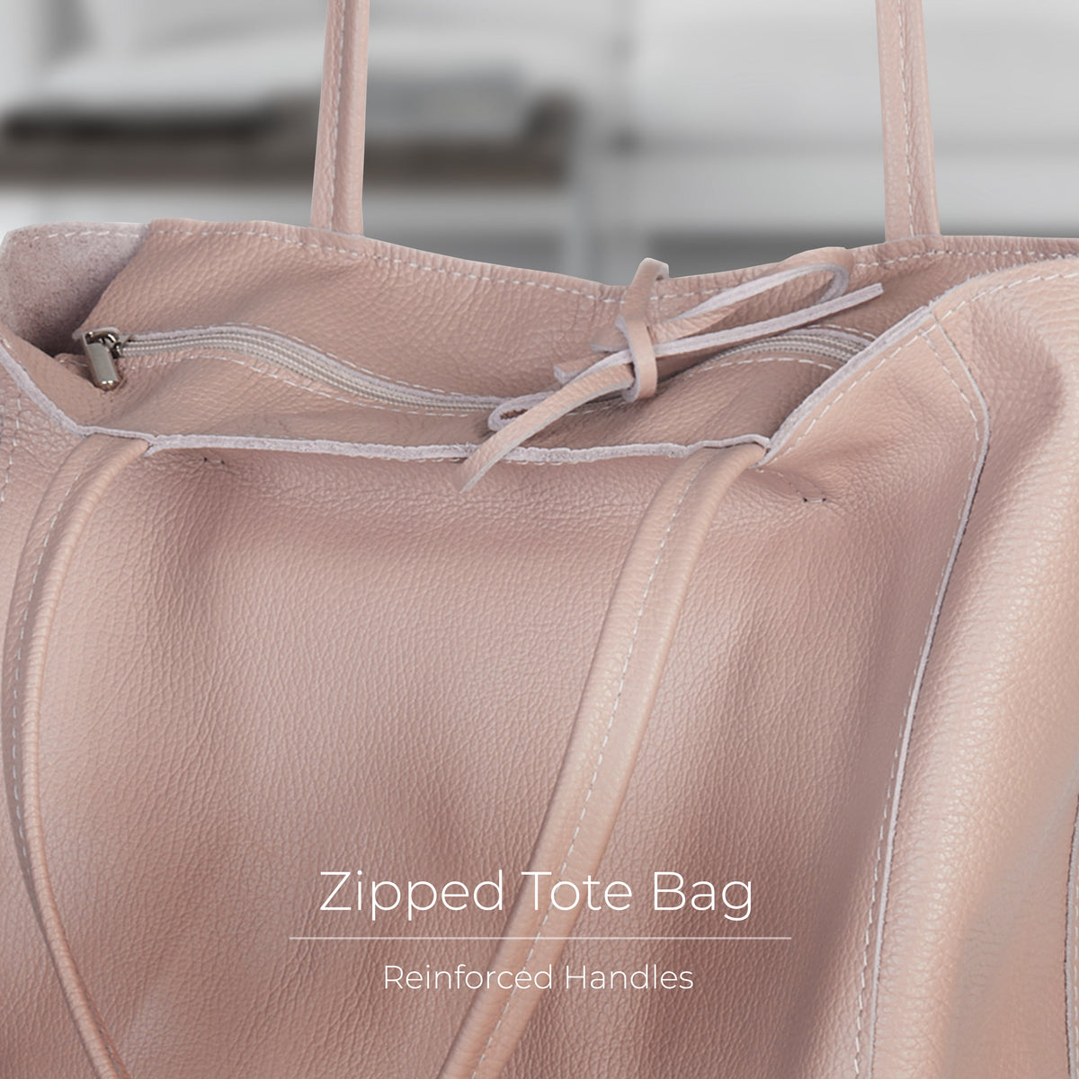 Firenze Italian Full-Grain Leather Tote
