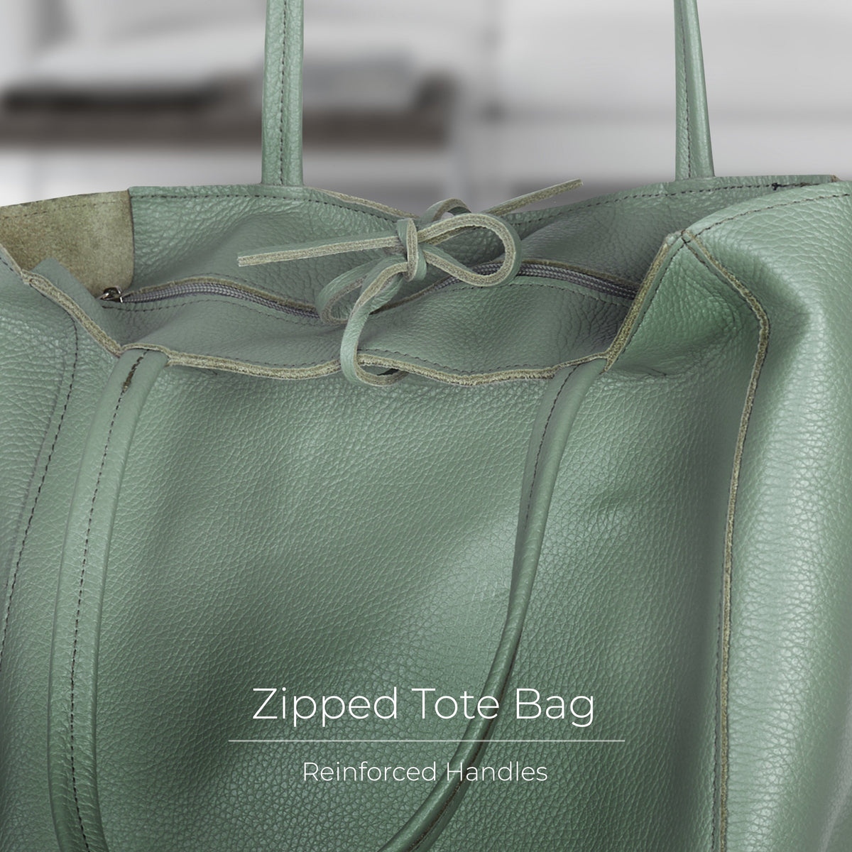 Firenze Italian Full-Grain Leather Tote