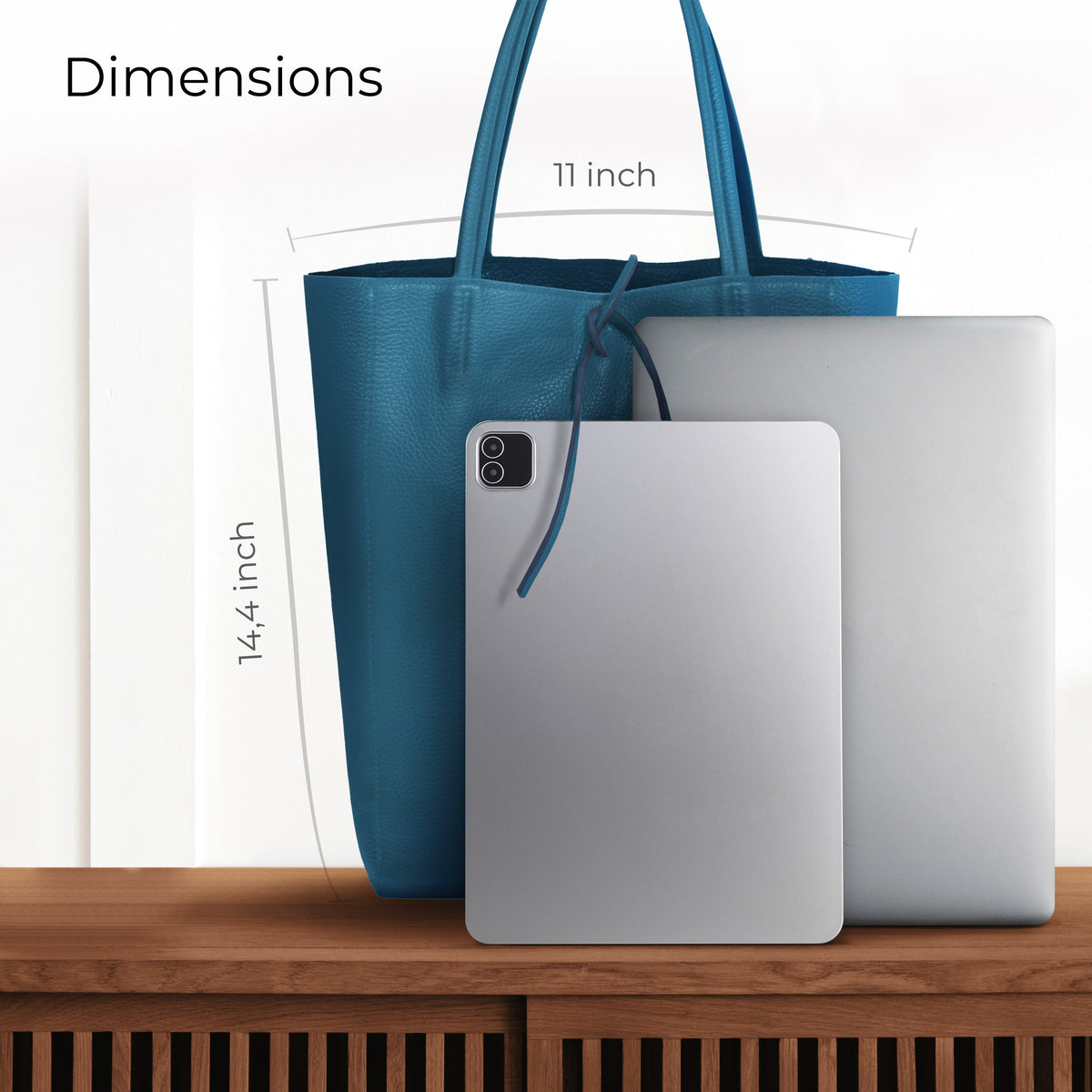 Firenze Italian Full-Grain Leather Tote