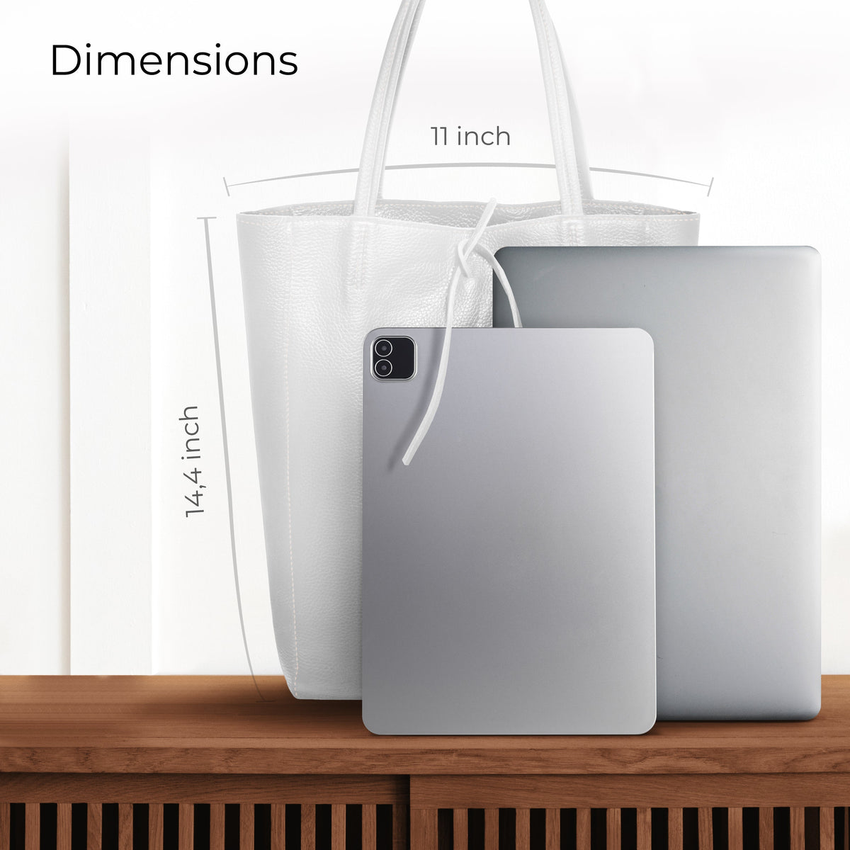 Firenze Italian Full-Grain Leather Tote