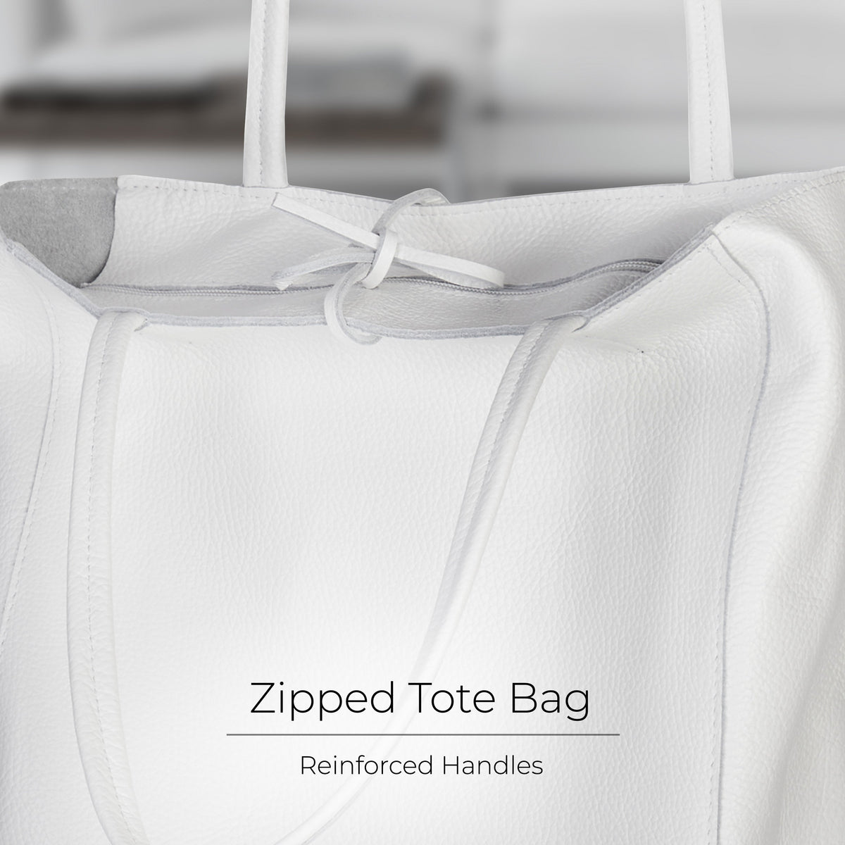 Firenze Italian Full-Grain Leather Tote