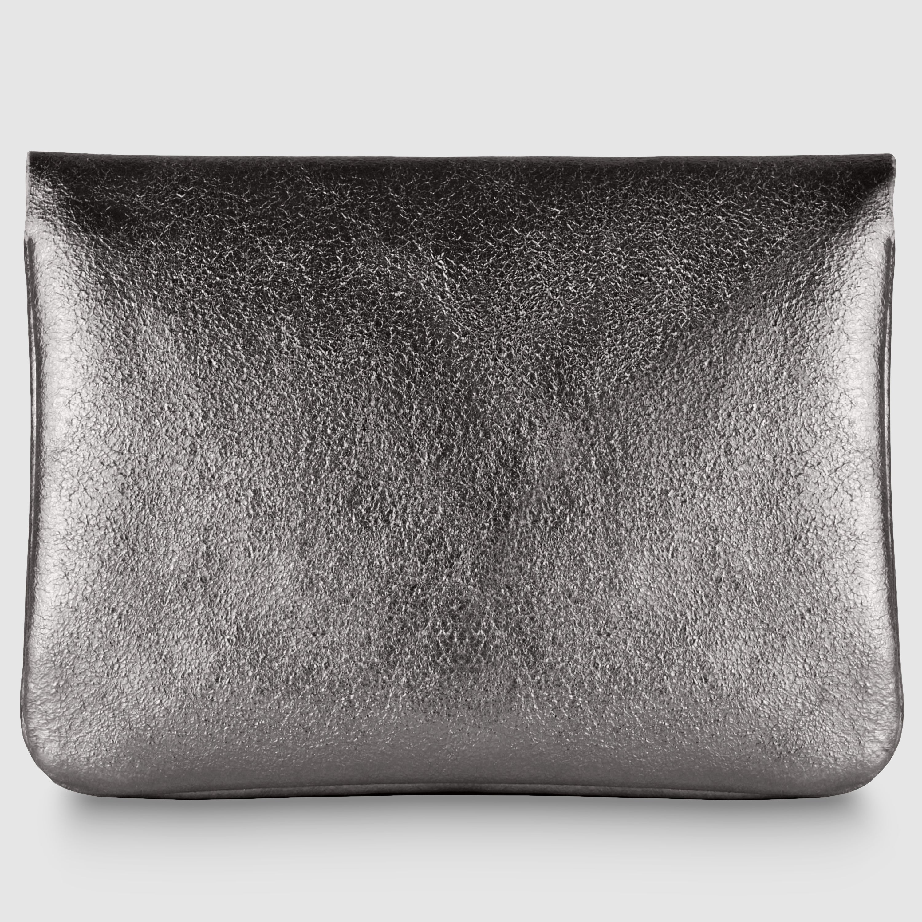 Assisi Italian Metallic Suede Wallet