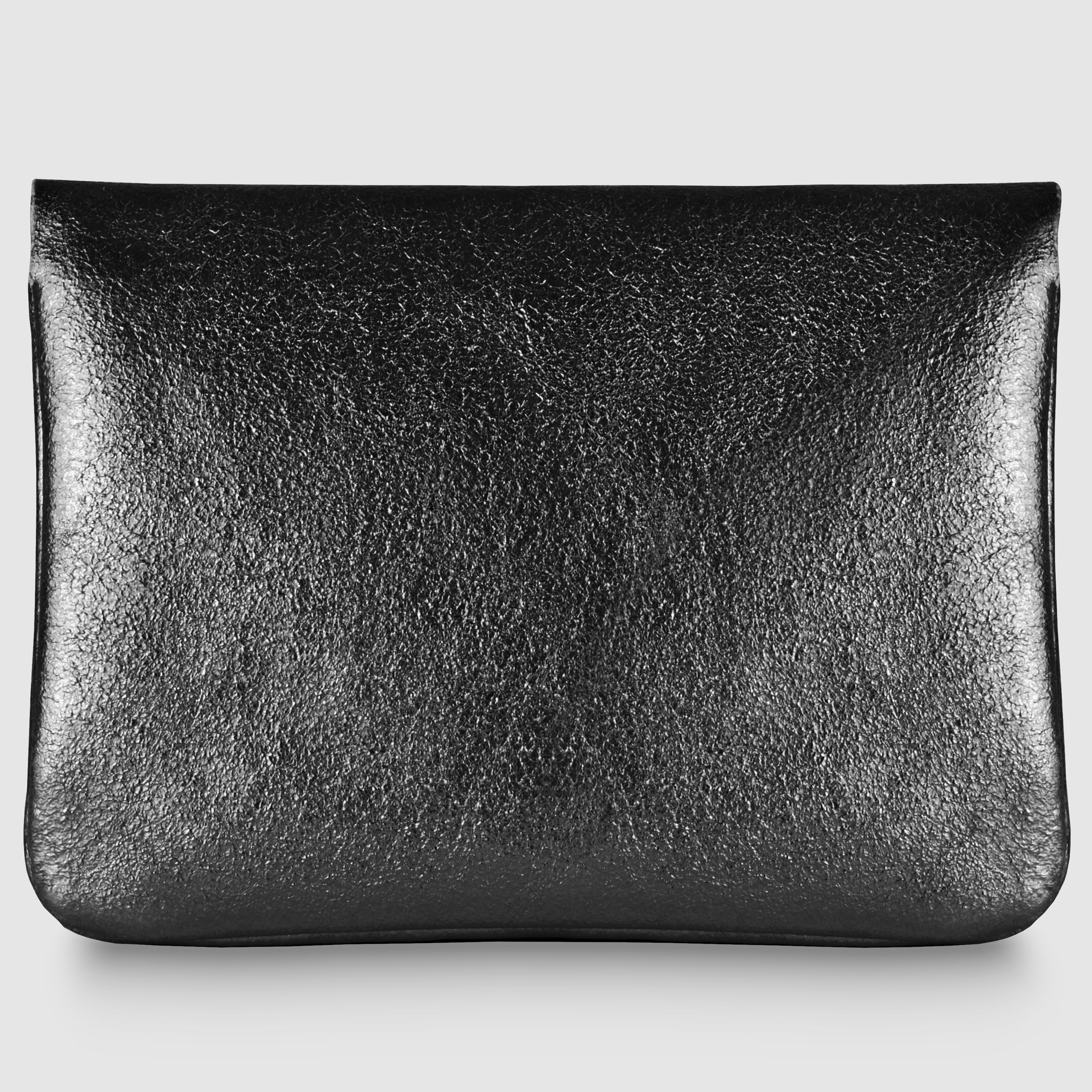 Assisi Italian Metallic Suede Wallet