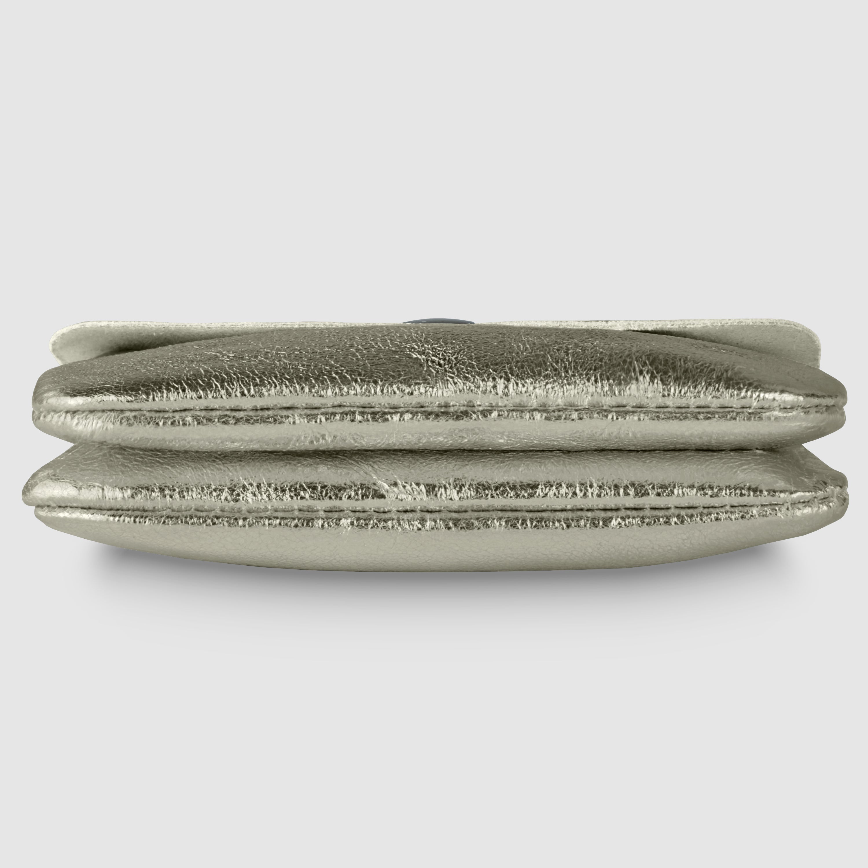 Assisi Italian Metallic Suede Wallet