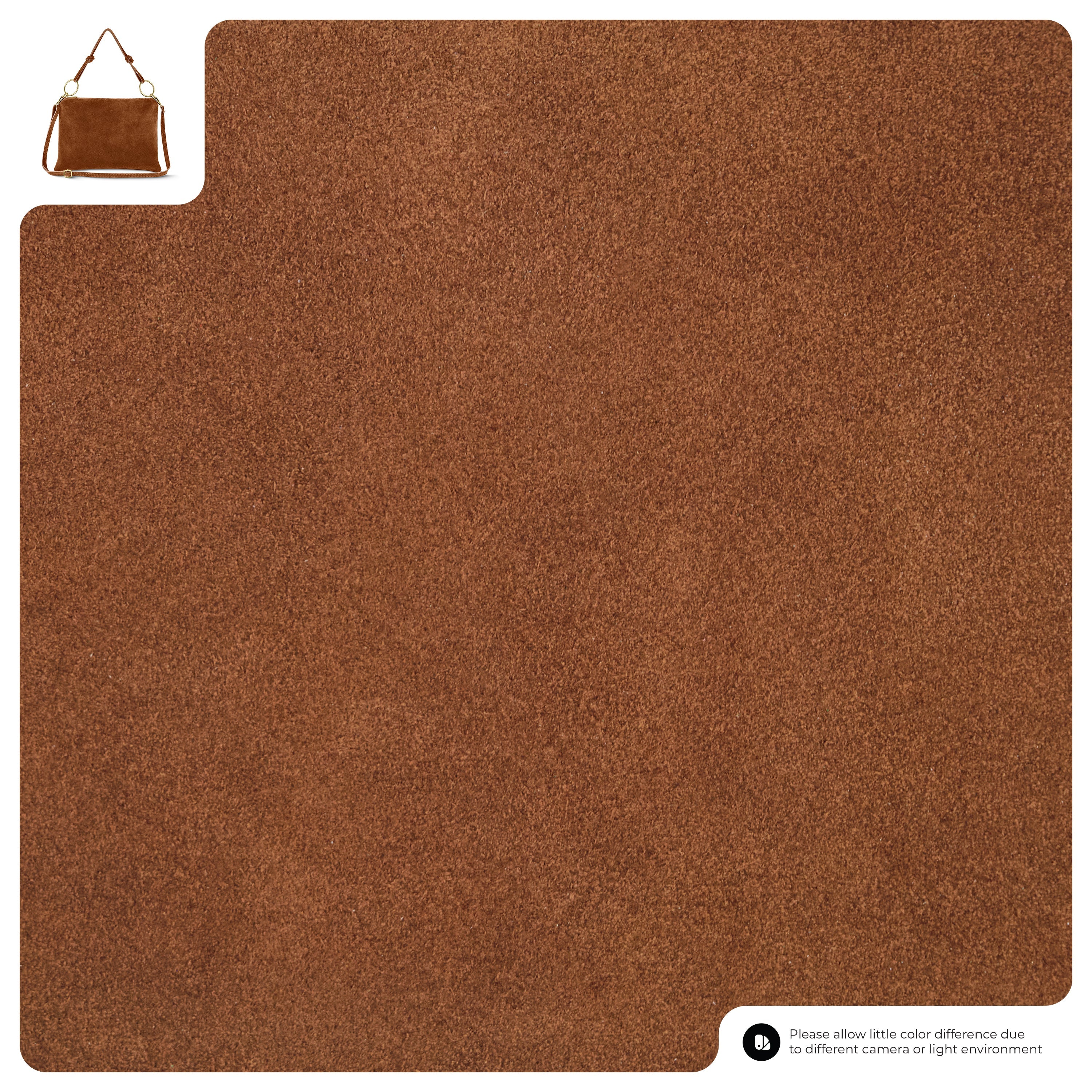 Modena Italian Suede Shoulder Bag