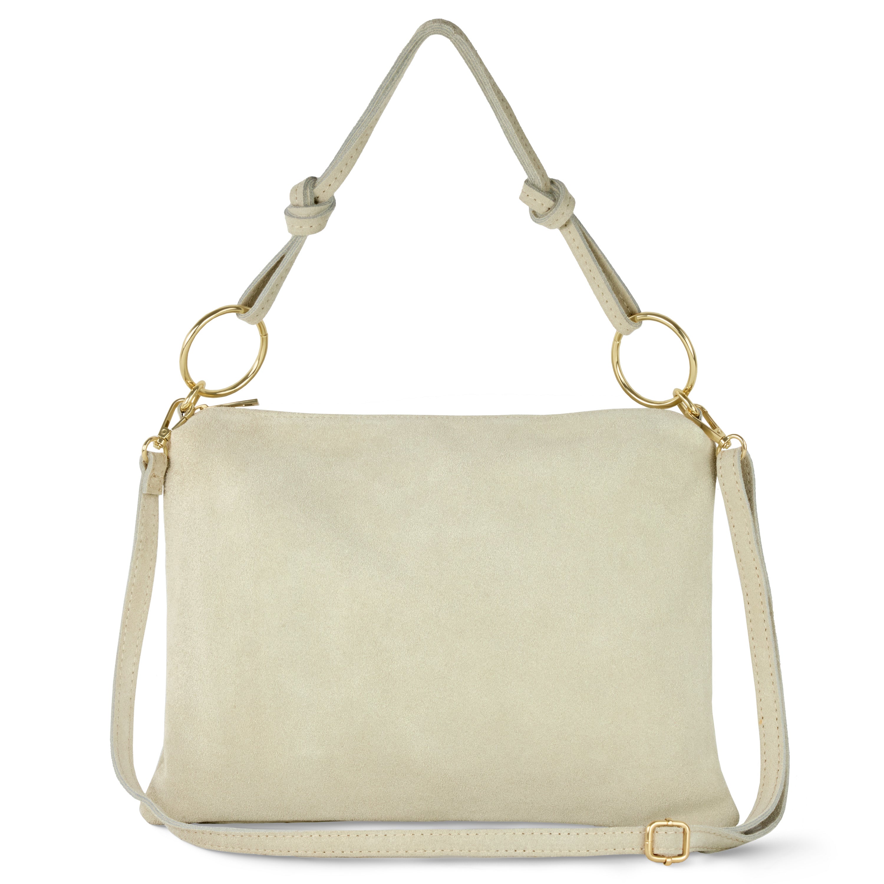 Modena Italian Suede Shoulder Bag