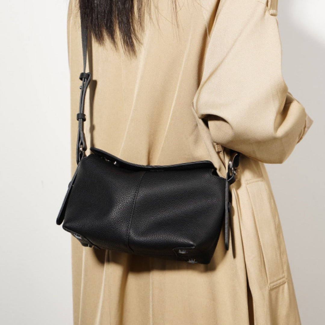 Leather Underarm Crossbody Shoulder Bag