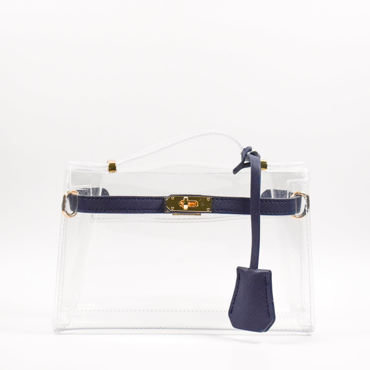 Mini Andrea Clear Stadium Top Handle Bag
