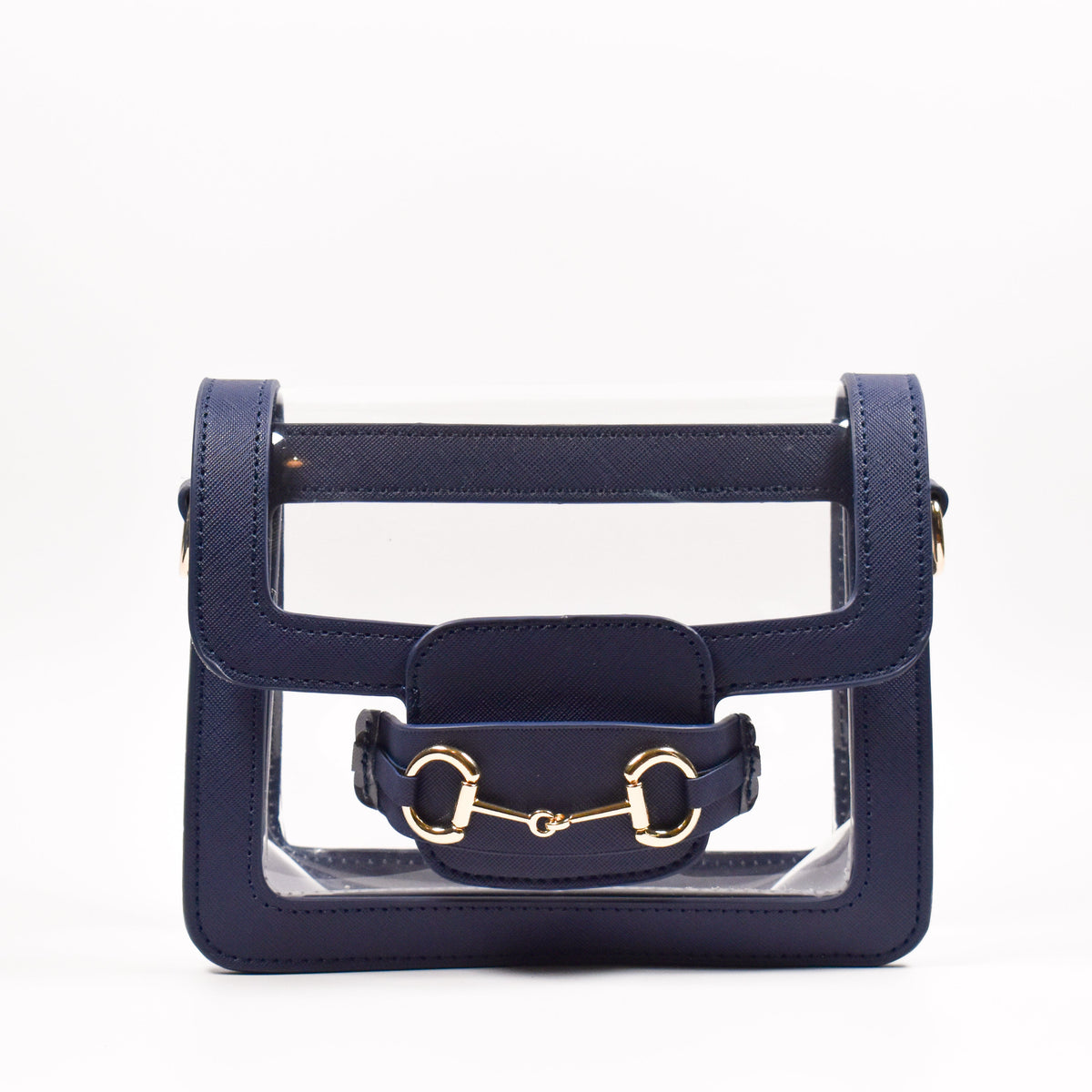Ashley Clear Stadium Crossbody Handbag