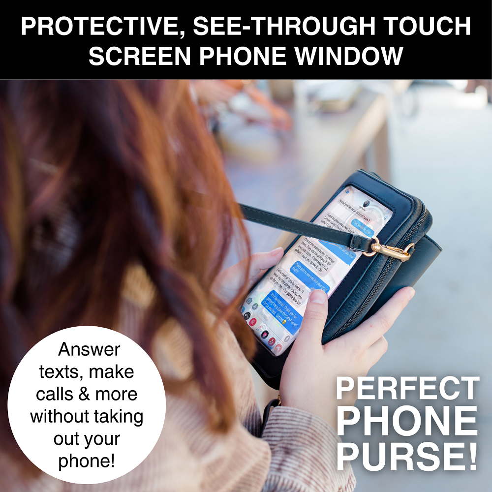 Captiva Touchscreen Crossbody Phone Purse