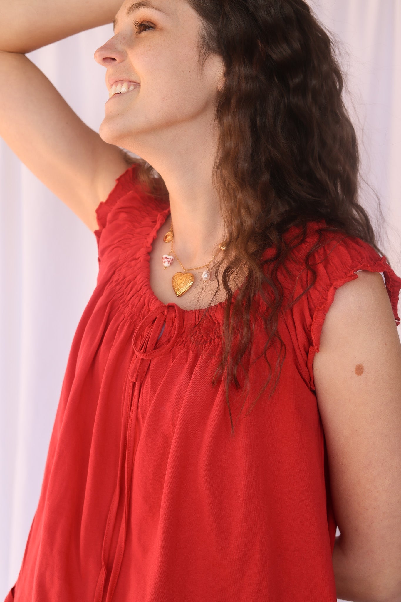 Blair Pearl Charm Necklace