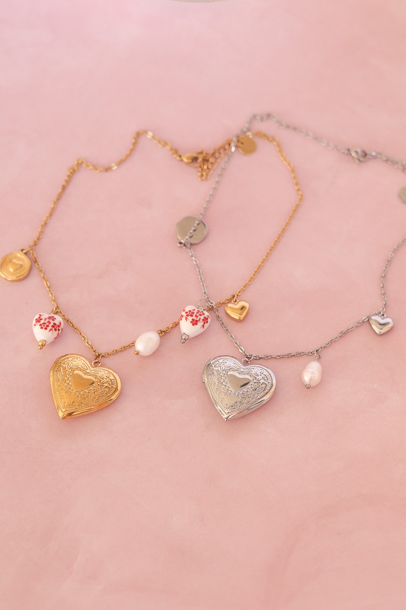 Blair Pearl Charm Necklace