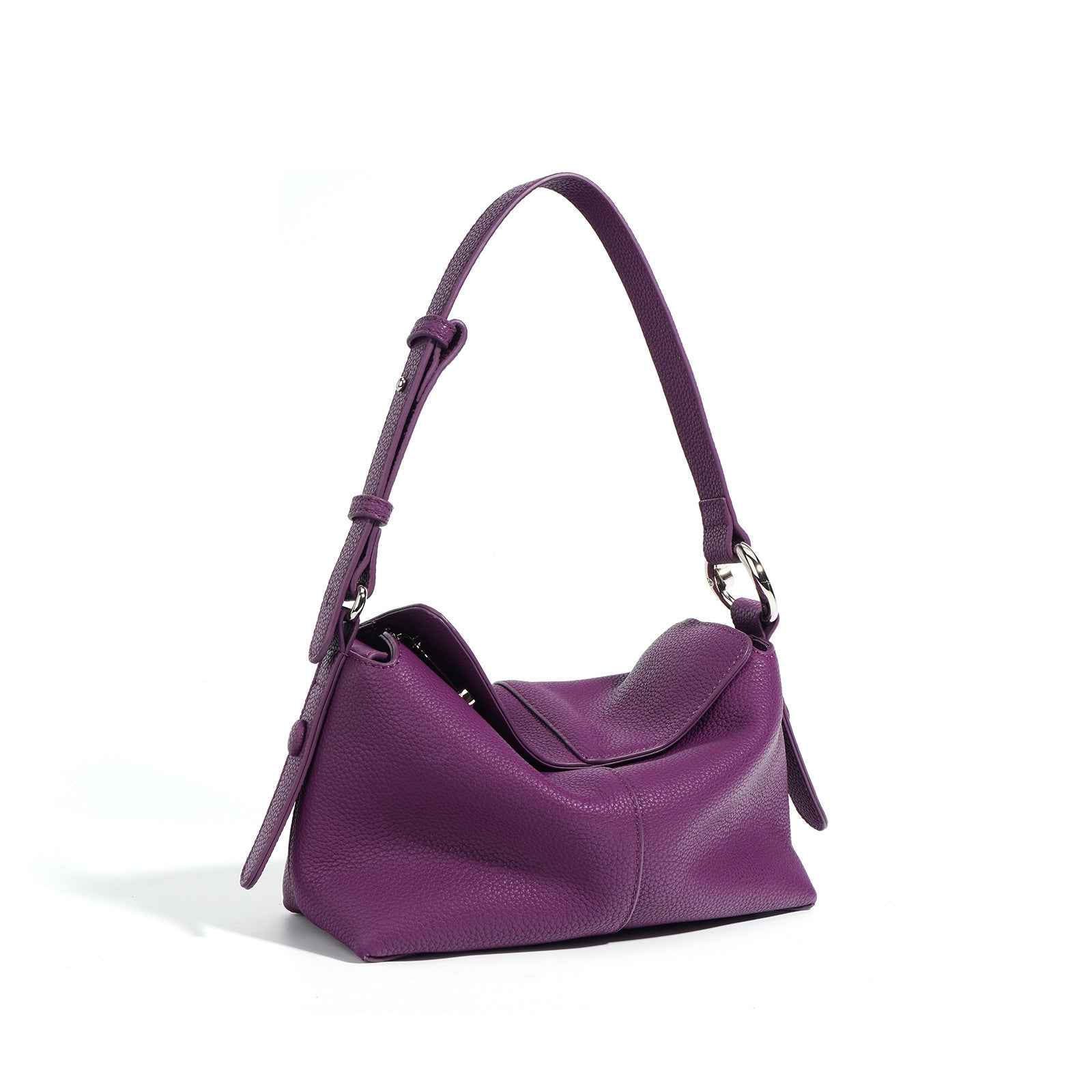 Leather Underarm Crossbody Shoulder Bag
