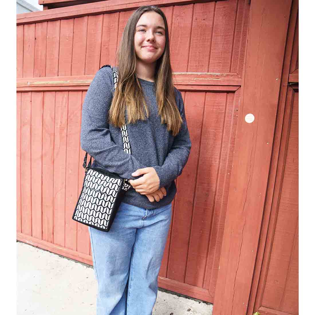 Malia Chunky Canvas Crossbody Bag