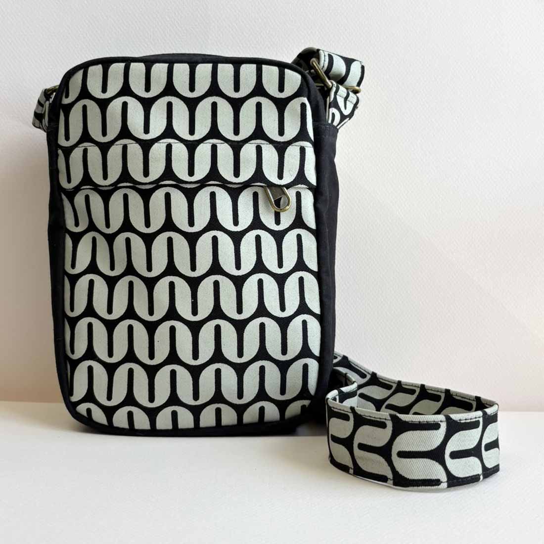 Malia Chunky Canvas Crossbody Bag